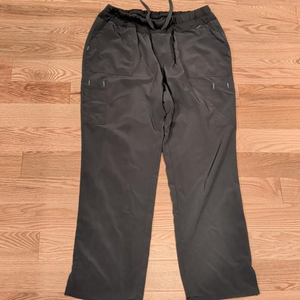 Scrubstar Women's Grey Bottoms - Picture 2 of 4